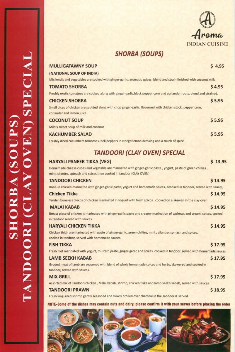 Aroma Indian Cuisine Menu-5